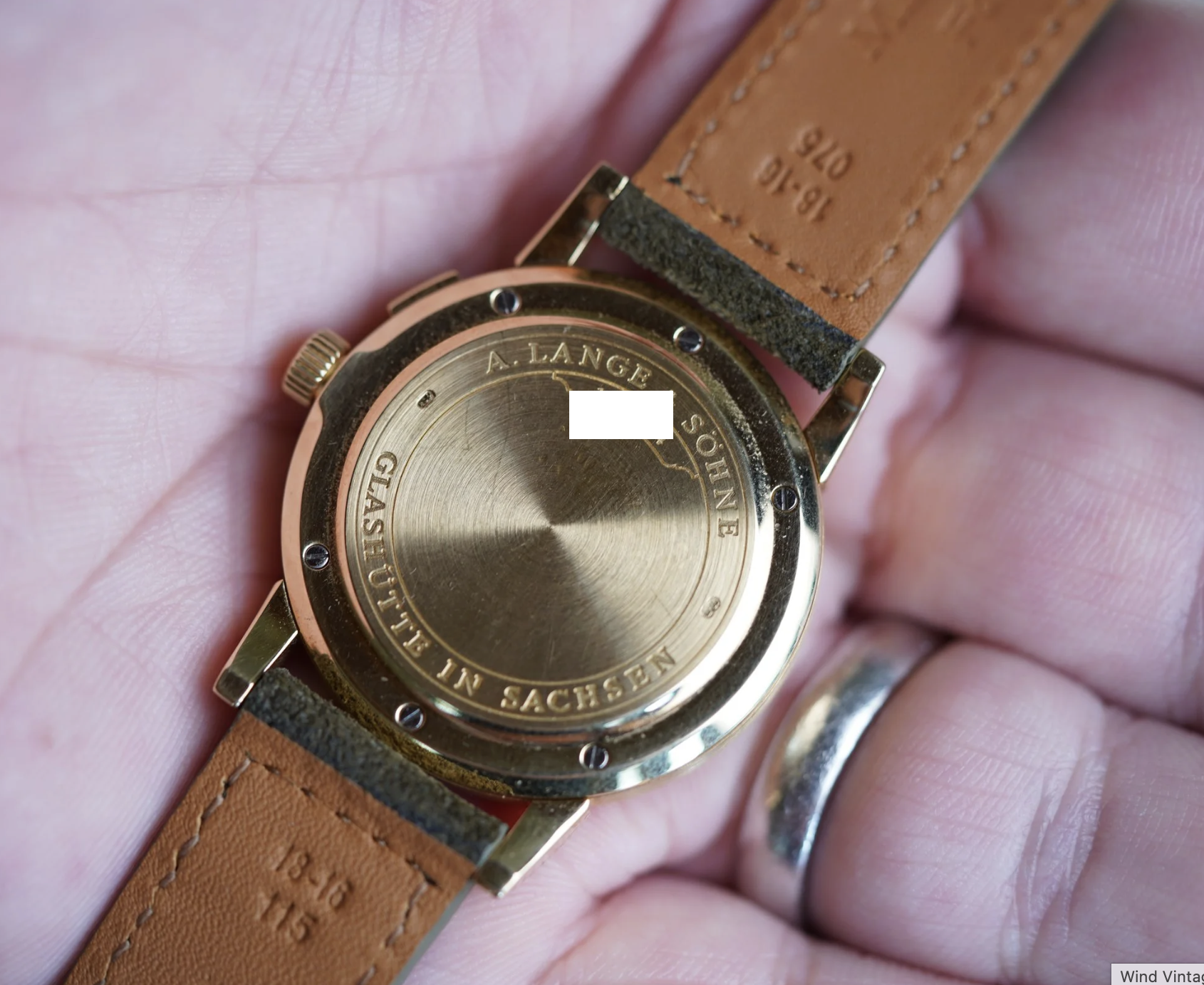 A. Lange & Söhne First Series Saxonia Reference 102.001 in 18K